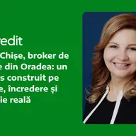 Diana Chișe, broker de credite din Oradea: un parcurs construit pe rigoare, încredere și evoluție reală