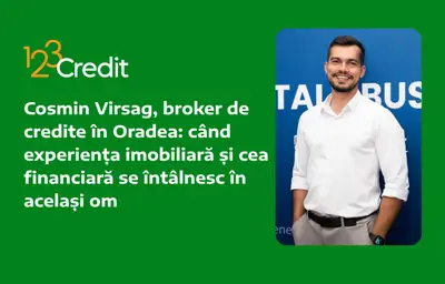 Cosmin Virsag, broker de credite în Oradea: când experiența imobiliară și cea financiară se întâlnesc în același om