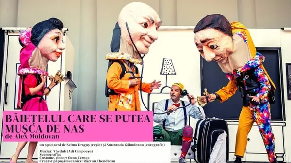 Baietelul care se putea musca de nas
