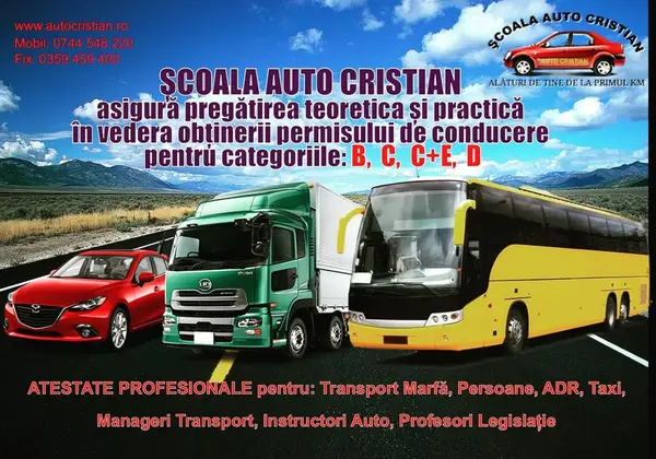 Scoala de soferi Auto Cristian