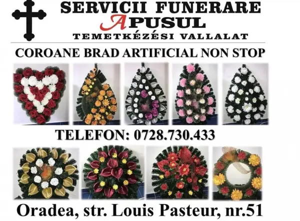 Servicii funerare Apusul