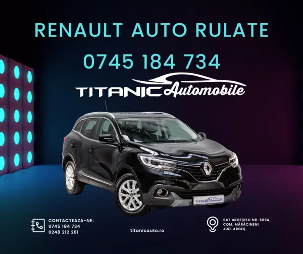 Renault auto rulate de vanzare
