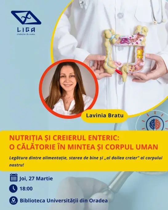 Nutritia si Creierul enteric: O calatorie in mintea si corpul uman