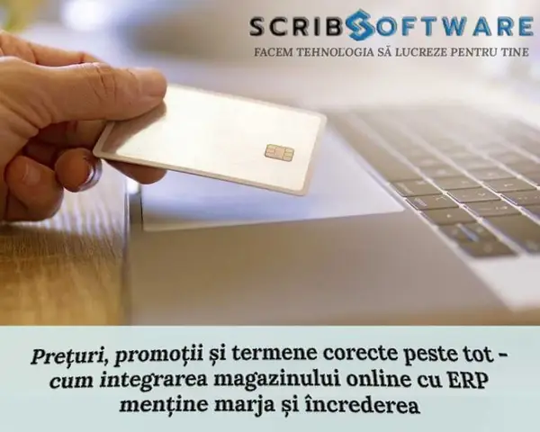 Prețuri, promoții și termene corecte peste tot, cum integrarea magazinului online cu ERP menține marja și încrederea