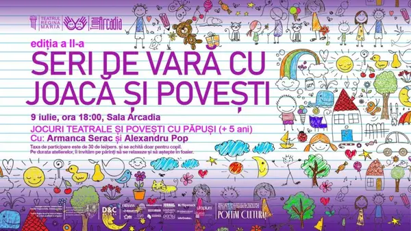 JOCURI TEATRALE ȘI POVEȘTI CU PĂPUȘI